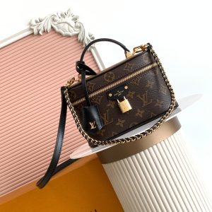 Louis Vuitton Vanity Chain: Bolso Réplica 1:1 de Lujo con Calidad Espejo 1097673298 - front view