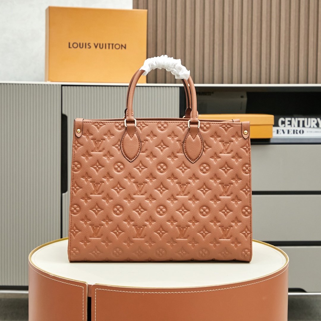 Louis Vuitton OnTheGo Réplica 1:1 | Bolso de Mano de Lujo con Calidad Espejo 1121907617 - front view | Louis Vuitton