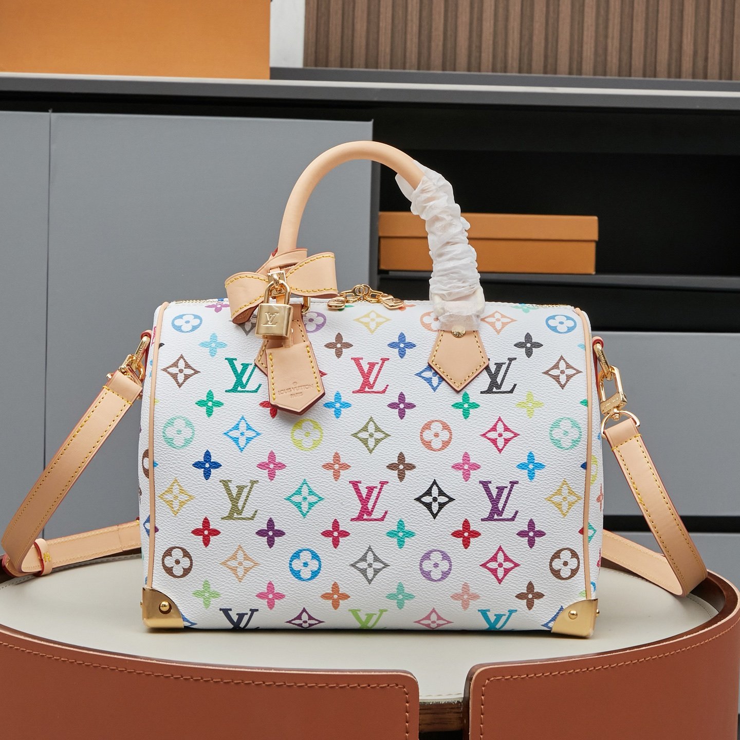 Louis Vuitton Speedy Bandoulière 25: Réplica de Alta Gama con Piel Auténtica 1121593021 - front view | Louis Vuitton