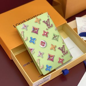 Réplica Louis Vuitton Monogram Donuts Pasaporte de Alta Gama y Calidad Espejo 1149973967 - side view