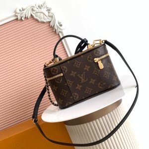 Louis Vuitton Vanity Chain: Bolso Réplica 1:1 de Lujo con Calidad Espejo 1097673298 - interior view