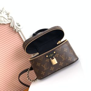 Louis Vuitton Vanity Chain: Bolso Réplica 1:1 de Lujo con Calidad Espejo 1097673298 - top view